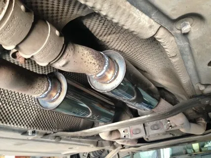 Прямоток на Audi